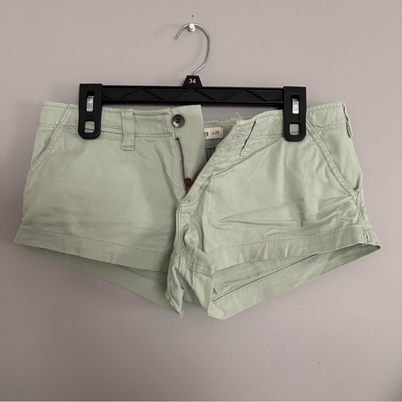 Light Green Hollister Shorts - Picture 1 of 4